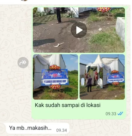 Pengiriman Karangan Bunga Kedunggading Ringinarum